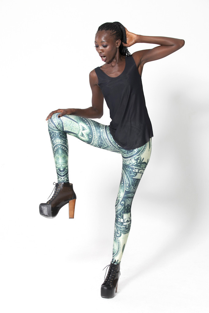 F33092   Black Milk Leggings The Dollar